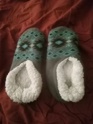 Cozy sock slippers