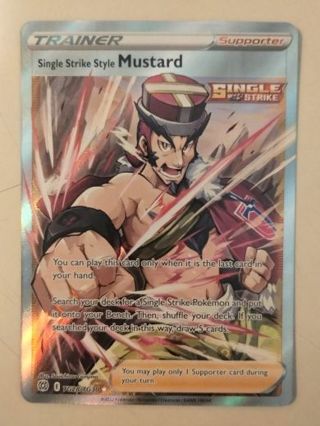 Single strike style mustard tg28/tg30 NM