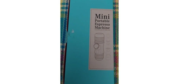(Reduced price) Mini Portable Espresso Machine - NEW