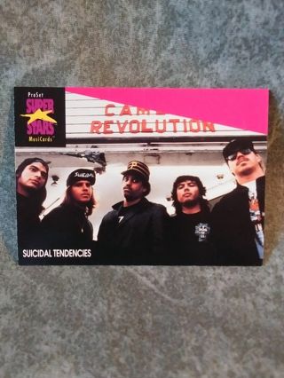 Pro Set Super Star Music Trading Card Suicidal Tendencies # 241