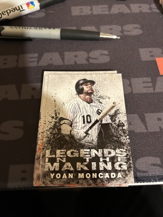 2018 topps legends in the making yoan moncada