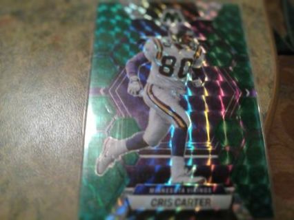 2023 PANINI MOSAIC PRIZM CRIS CARTER MINNESOTA VIKINGS FOOTBALL CARD# 157