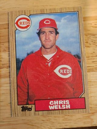 87 Topps Chris Welsh #592