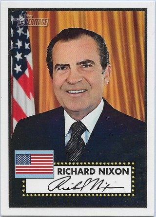 2009 Topps American Heritage American Presidents #AP37 Richard Nixon