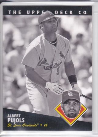 Albert Pujols 2008 Upper Deck Timeline '94 All-Time Heroes St. Louis Cardinals