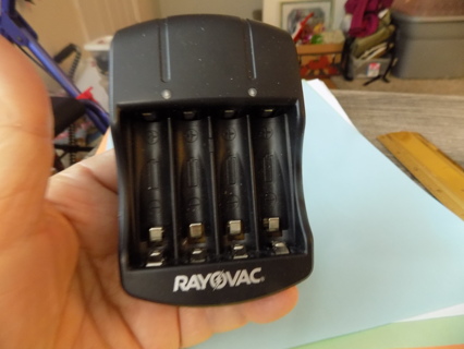 RAY 0 VAC AAA and AA rechargeable battery charger # 3