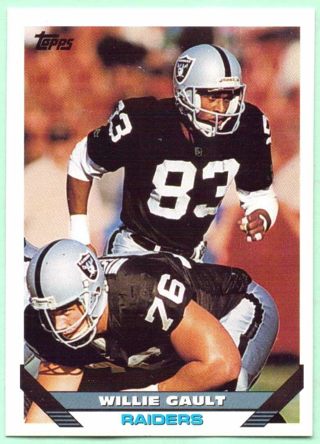 Willie Gault 1993 Topps Oakland Raiders