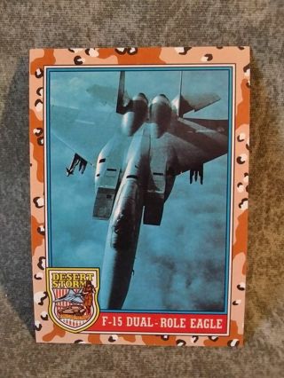 Desert Strom Trading Card # F-15