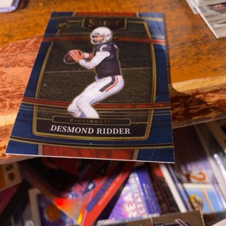 2022 panini select draft picks concourse Desmond ridder rookie football card 