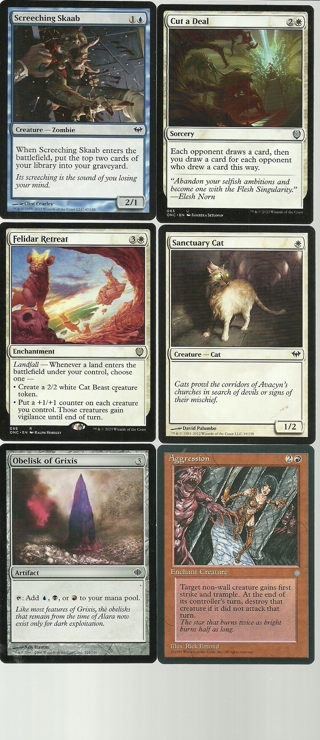 6 MTG Cards: Vintage 1995 and Newer Magic the Gathering Cards