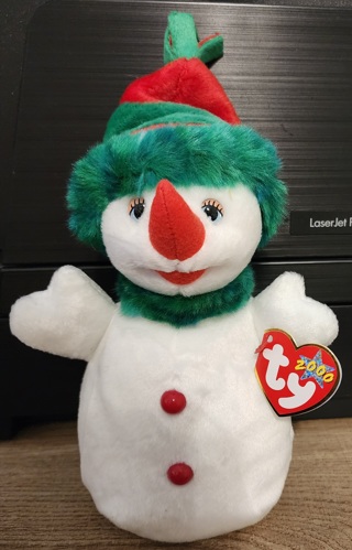 NEW - TY Beanie Baby - "Snowgirl"