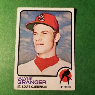 1973 - TOPPS BASEBALL CARD HI NO. 523 - WAYNE GRANGER - CARDINALS