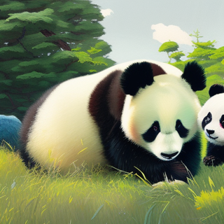 Listia Digital Collectible: Pandas In The Wild