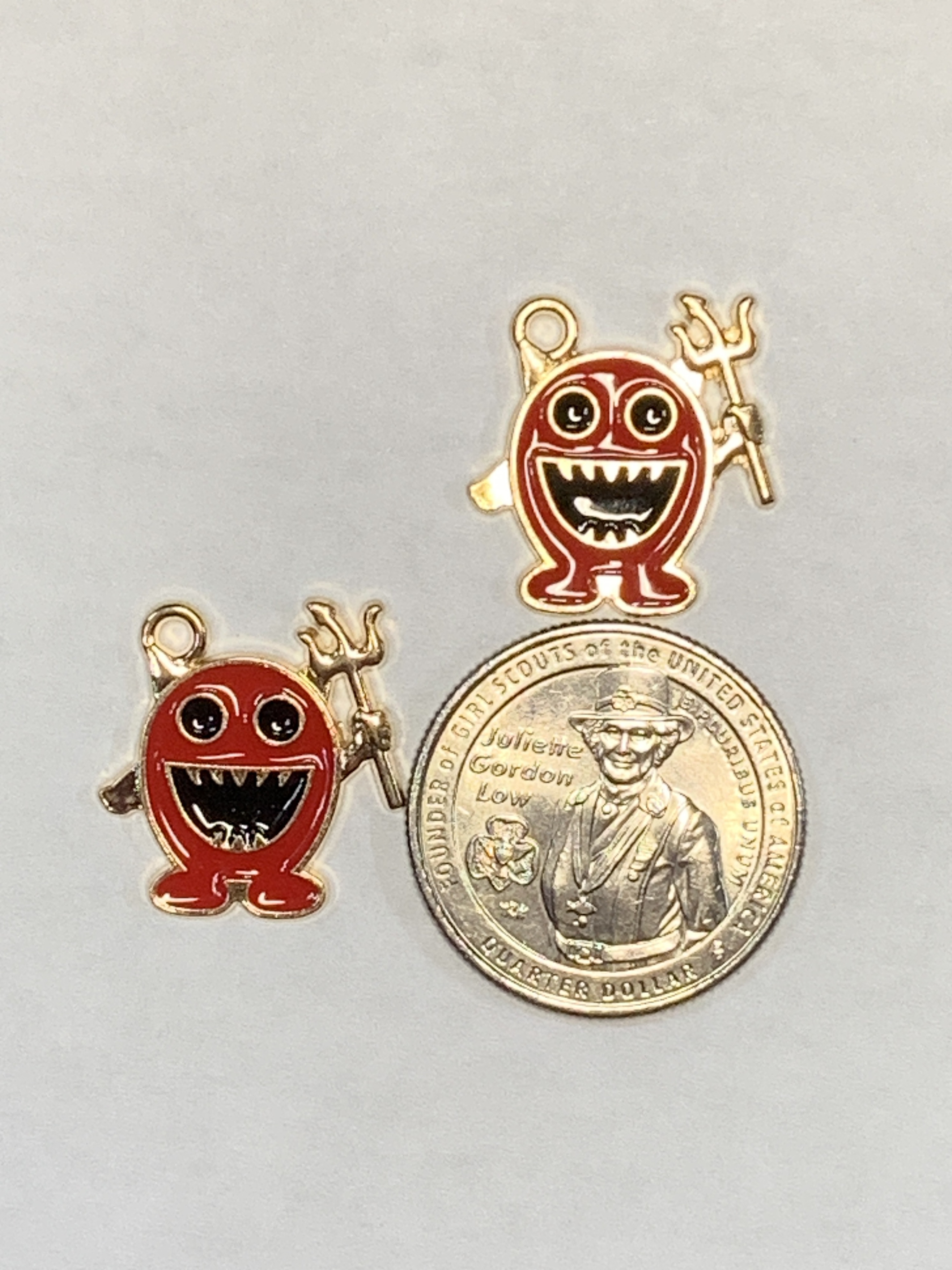 Free: HALLOWEEN CHARMS~#14~SET OF 2 CHARMS~FREE SHIPPING!