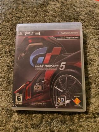 PS3 Gran Turismo 5 Game