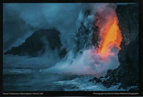 Postcard - National Geograhpic Magic nature - #42 - Hawai USA