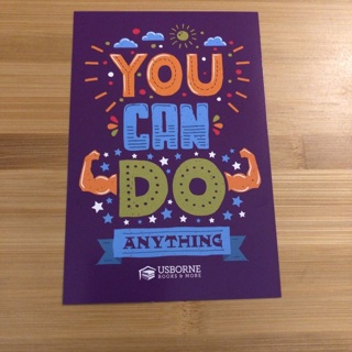 You can do anything Postcard