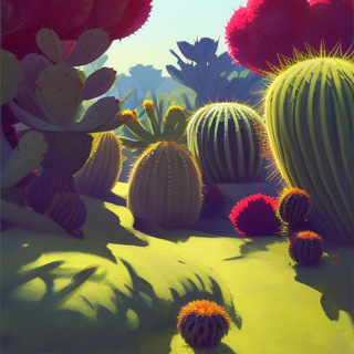 Listia Digital Collectible: Colorful Cactus View