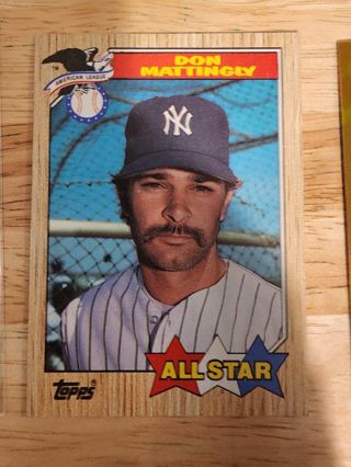 87 Topps Don Mattingly #606