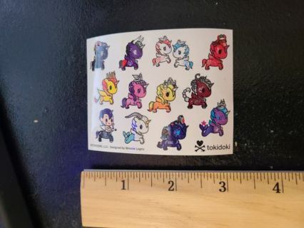 Tokidoki Unicorn Kawaii Stickers