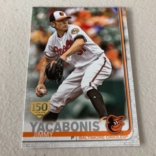 2019 Topps - [Base] - 150th Anniversary #575  Jimmy Yacabonis