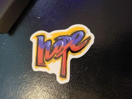 Hope Sticker