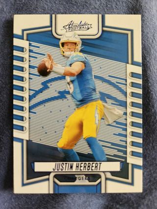 2023 Panini Absolute Blue Justin Herbert