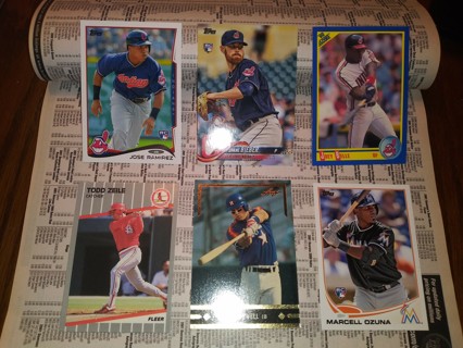 Six Card Baseball Rookie Lot