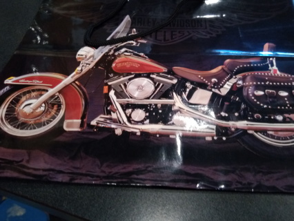 Newer Black Harley Davidson Gift Bag