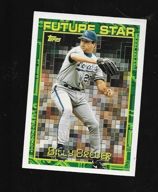 1994 TOPPS BILLY BREWER ROOKIE #123