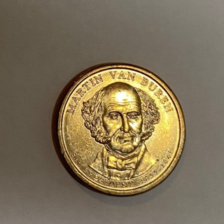 Martin Van Buren Gold Presidentail Dollar!