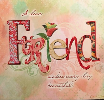 Friend - 3 x 3” MAGNET - GIN ONLY