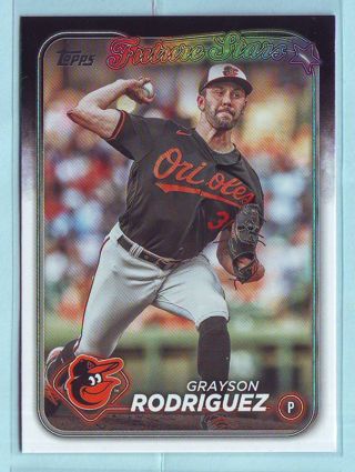 2024 Topps Grayson Rodriguez FUTURE STARS Baseball Card # 111 Orioles