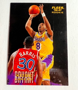 Kobe Bryant ROOKIE Lakers 1996-1997 Fleer MID GRADE