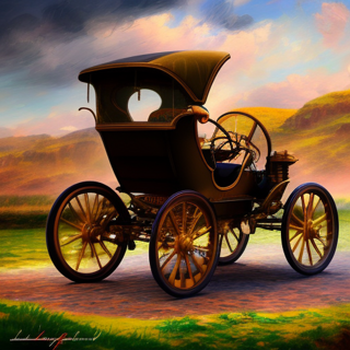 Listia Digital Collectible: 1899 Horseless Carriage