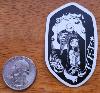 Jack & Sally NBC Sticker