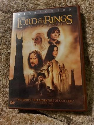 Lord of the Rings DVD Set The Two Towers