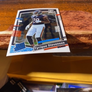 2023 panini donruss optic tyrique Stevenson rookie football card 