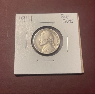 1941 Jefferson Nickel