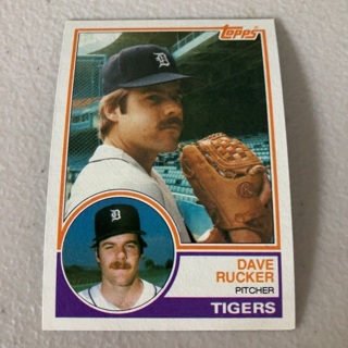 1983 Topps - [Base] #304 Dave Rucker