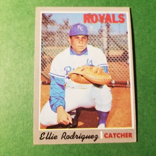 1970 - TOPPS BASEBALL CARD NO. 402 - ELLIE RODRIGUEZ - ROYALS