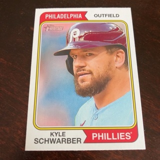 2023 Topps Heritage - [Base] #174 Kyle Schwarber