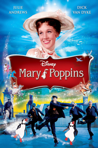 Sale ! "Mary Poppins" HD "Vudu or Movies Anyhere" Digital Code