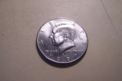 AU-BU 1997-D Kennedy Half Dollar JFK