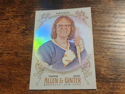 2021 Allen and ginter Hanson holo foil