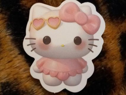 Cute one nice vinyl sticker no refunds regular mail only win 2 or more get bonus