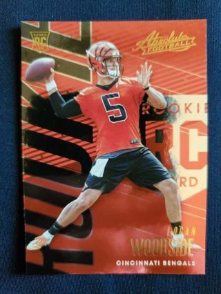 2018 Panini Absolute Rookie Logan Woodside