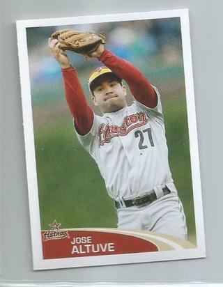 (1) 2012 Topps Stickers Jose Altuve #226 Astros