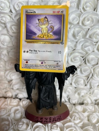 1999 Meowth 56/64 Jungle Pokemon Card