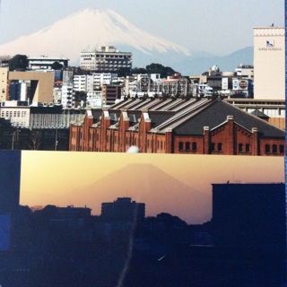 2 Real Photos of Mt. Fuji from Yokohama, Japan
